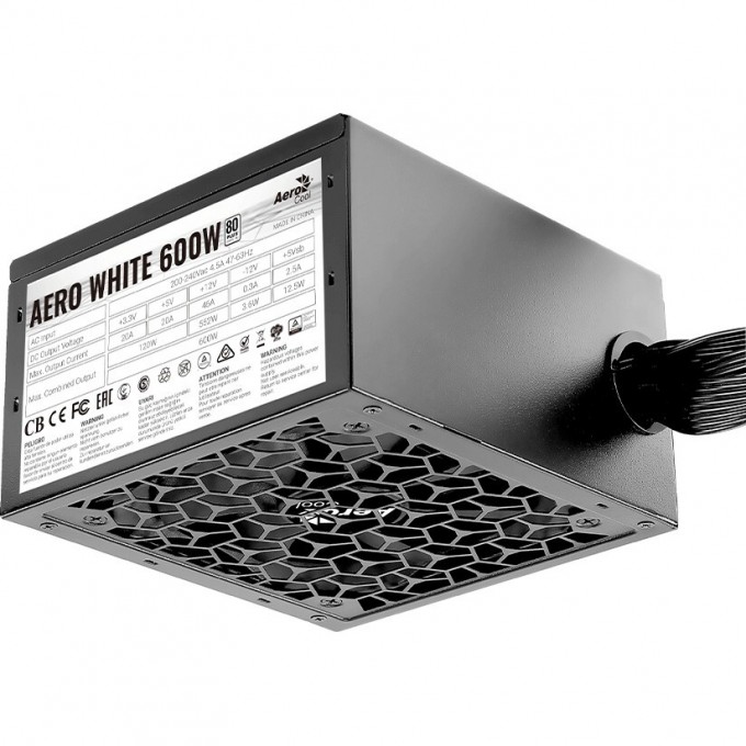 Блок питания AEROCOOL AERO WHITE 600W 1207079 Блок питания AEROCOOL AERO WHITE 600W 1207079